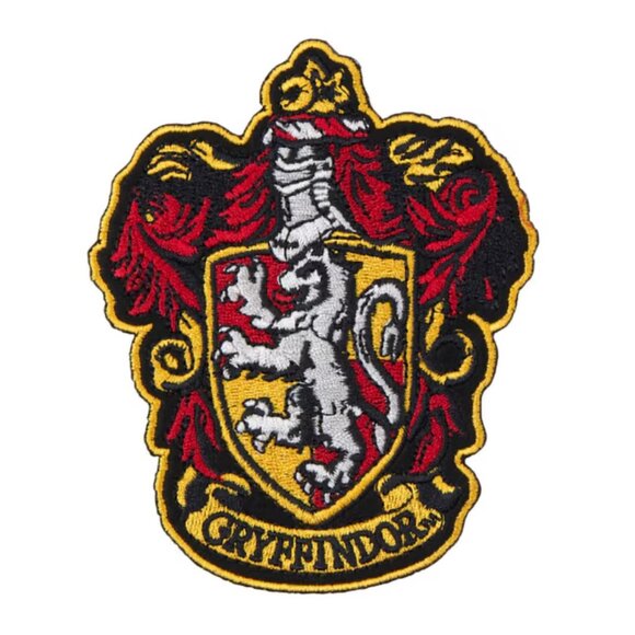 Harry Potter Gryffindor Crest Iron-On Patch | NWT - Picture 1 of 3